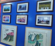 宝清县成功举办书法绘画摄影展